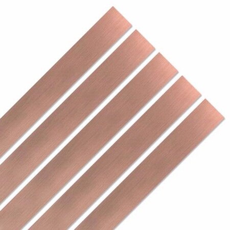 Ceilume Smooth Strips - Copper, 25PK V3-DECOSTSM-CBR